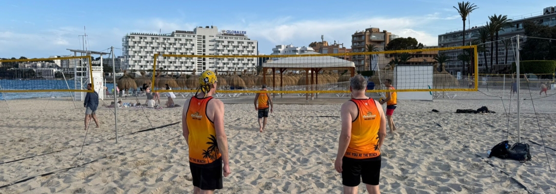 Beachvolleybal trainingkamp Mallorca 2026