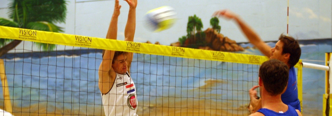 Indoor Beachvolleybal toernooien senioren